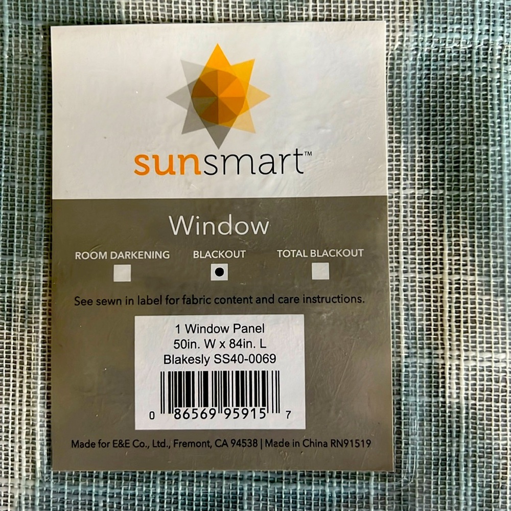 Blackout curtains